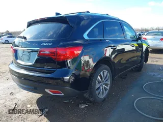 2015 Acura MDX Tech Pkg with VIN 5FRYD4H48FB026490, listed as a IAAI auction lot 41791560 with 190,000 mi miles. Bid and sale history available at carsss.com. Image 4.
