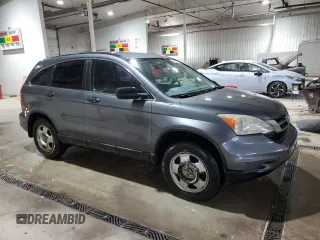 2011 Honda CR-V LX with VIN 5J6RE4H31BL040758, listed as a Copart auction lot 52096425 with 176,460 mi miles and Salvage Title. Bid and sale history available at DreamBid. Image 4.
