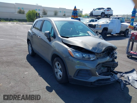 2020 Chevrolet Trax LS with VIN KL7CJKSB3LB353522, listed as a IAAI auction lot 42100884 with Not provided miles and . Bid and sale history available at DreamBid. Image 1.