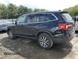2021 Honda Pilot EX-L with VIN 5FNYF6H56MB088564, listed as a Copart auction lot 53860945 with 41,531 mi miles and Salvage title. Bid and sale history available at DreamBid. Image 2.