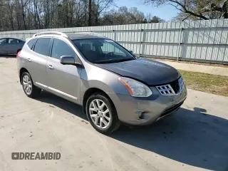 2013 Nissan Rogue SL with VIN JN8AS5MV9DW654522, listed as a Copart auction lot 50503285 with 58,228 mi miles and Salvage Title. Bid and sale history available at DreamBid. Image 14.