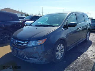 2016 Honda Odyssey EX-L with VIN 5FNRL5H63GB022378, listed as a IAAI auction lot 41827804 with 277,792 mi miles. Bid and sale history available at carsss.com. Image 17.