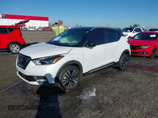 2020 Nissan Kicks SR with VIN 3N1CP5DV5LL538232, listed as a IAAI auction lot 41761012 with 107,012 mi miles and . Bid and sale history available at carsss.com. Image 18.