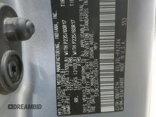 2017 Toyota Sienna LE Auto Access Seat with VIN 5TDKZ3DC7HS843304, listed as a Copart auction lot 64303995 with 126,195 mi miles and Salvage title. Bid and sale history available at DreamBid. Image 13.