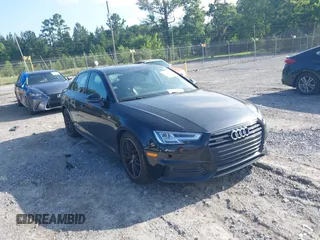 2018 Audi A4 Premium Plus with VIN WAUENAF46JA011116, listed as a IAAI auction lot 42469704 with 75,148 mi miles and . Bid and sale history available at DreamBid. Image 1.