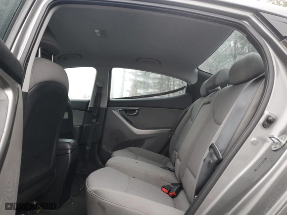 2013 Hyundai Elantra GLS with VIN 5NPDH4AE9DH161404, listed as a Copart auction lot 44457685 with 114,889 mi miles and Salvage Title. Bid and sale history available at carsss.com. Image 11.