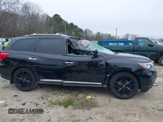 2017 Nissan Pathfinder SV with VIN 5N1DR2MN5HC679665, listed as a IAAI auction lot 41385888 with 104,498 mi miles and . Bid and sale history available at DreamBid. Image 13.
