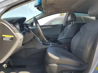 2012 Hyundai Sonata Hybrid with VIN KMHEC4A4XCA040859, listed as a Copart auction lot 63808295 with 110,339 mi miles and Salvage title. Bid and sale history available at DreamBid. Image 7.