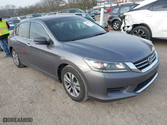 2015 Honda Accord Sedan LX with VIN 1HGCR2F33FA174990, listed as a IAAI auction lot 41786132 with 223,051 mi miles. Bid and sale history available at carsss.com. Image 1.