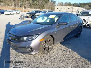 2020 Honda Civic Sedan Sport with VIN 2HGFC2F82LH516663, listed as a IAAI auction lot 41282347 with 40,451 mi miles. Bid and sale history available at carsss.com. Image 17.