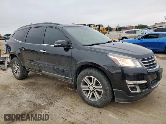 2015 Chevrolet Traverse LT with VIN 1GNKRGKD9FJ303893, listed as a Copart auction lot 59651775 with 162,961 mi miles and Salvage title. Bid and sale history available at DreamBid. Image 4.