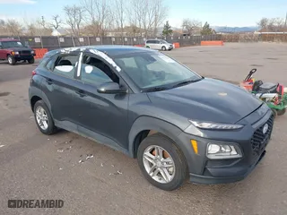 2021 Hyundai Kona SE with VIN KM8K1CAA9MU654620, listed as a IAAI auction lot 41773264 with 1 mi miles. Bid and sale history available at carsss.com. Image 1.