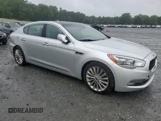 2015 Kia K900 Luxury z VIN KNALW4D45F6018822, wystawiony jako Copart lot #58448055 z przebiegiem 146 893 mil mil oraz Czysty tytuł • Clean title. Historia ofert i sprzedaży dostępna na DreamBid. Obrazek 4.
