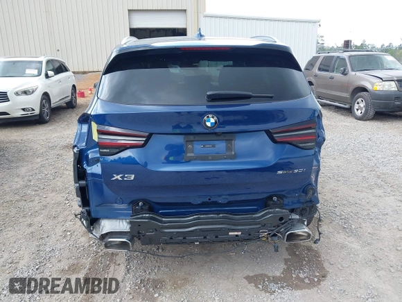 2024 BMW X3 sDrive30i z VIN 5UX43DP00R9U75600, wystawiony jako IAAI lot #42072731 z przebiegiem Nie podano mil oraz . Historia ofert i sprzedaży dostępna na DreamBid. Obrazek 19.