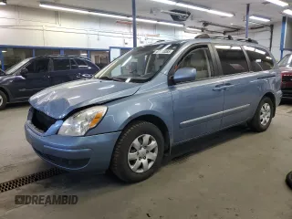 2008 Hyundai Entourage GLS z VIN KNDMC233X86056806, wystawiony jako Copart lot #87970085 z przebiegiem 152 332 mil mil oraz Szkody całkowita. Historia ofert i sprzedaży dostępna na DreamBid. Obrazek 1.