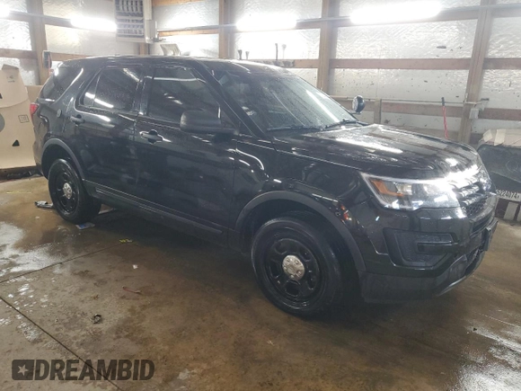 2016 Ford Utility Police Interceptor with VIN 1FM5K8AR4GGA63806, listed as a Copart auction lot 80040954 with 167,168 mi miles and Salvage Title. Bid and sale history available at carsss.com. Image 4.