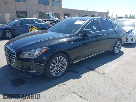 2017 Genesis G80 3.8L z VIN KMHGN4JE6HU190971, wystawiony jako IAAI lot #42195436 z przebiegiem 84 598 mil mil oraz . Historia ofert i sprzedaży dostępna na DreamBid. Obrazek 17.