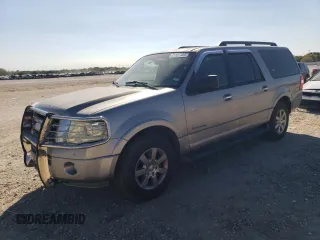 2008 Ford Expedition Max SSV with VIN 1FMFK15548LA03925, listed as a Copart auction lot 81107104 with 164,247 mi miles and Salvage title. Bid and sale history available at DreamBid. Image 1.