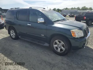 2007 Nissan Armada SE z VIN 5N1AA08A17N716168, wystawiony jako Copart lot #51837205 z przebiegiem 146 962 mil mil oraz Czysty tytuł • Clean title. Historia ofert i sprzedaży dostępna na DreamBid. Obrazek 4.
