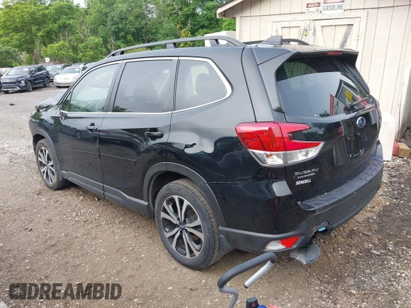2023 Subaru Forester Limited with VIN JF2SKAPC0PH517420, listed as a IAAI auction lot 42502337 with 16,754 mi miles and . Bid and sale history available at DreamBid. Image 3.