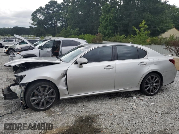 2014 Lexus GS 350 with VIN JTHBE1BLXE5031689, listed as a Copart auction lot 59789365 with 102,716 mi miles and Salvage title. Bid and sale history available at DreamBid. Image 1.