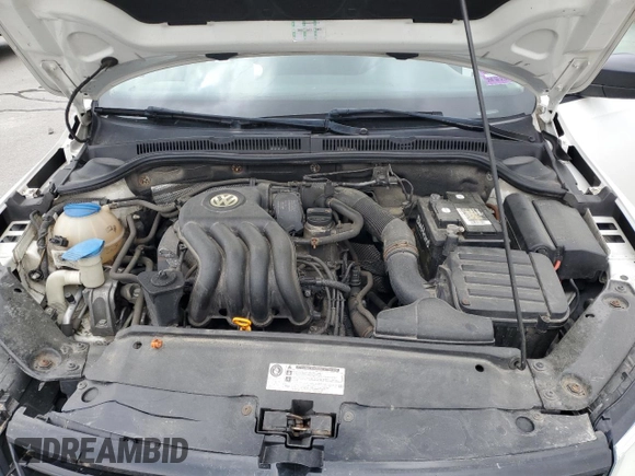 2012 Volkswagen Jetta S with VIN 3VW1K7AJ6CM353923, listed as a Copart auction lot 58059285 with 151,320 mi miles and Salvage title. Bid and sale history available at DreamBid. Image 11.