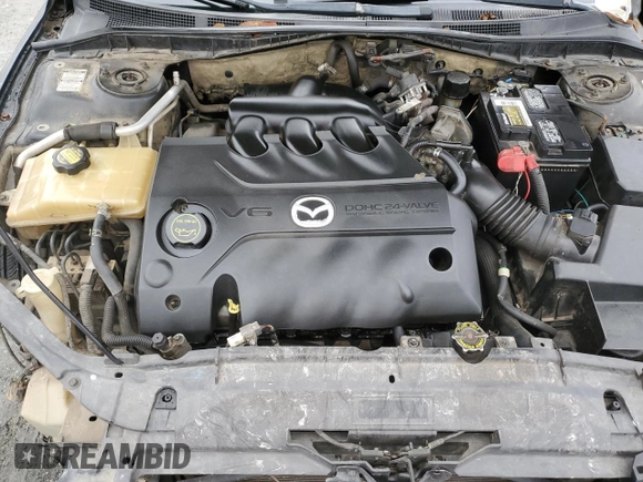 2004 Mazda Mazda6 s with VIN 1YVFP80D145N37390, listed as a Copart auction lot 81609884 with 236,675 mi miles and Salvage Title. Bid and sale history available at carsss.com. Image 11.