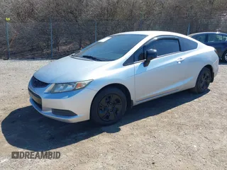 2013 Honda Civic Cpe LX with VIN 2HGFG3B5XDH529877, listed as a IAAI auction lot 41857263 with 1 mi miles. Bid and sale history available at carsss.com. Image 18.