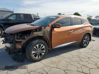 2016 Nissan Murano Platinum z VIN 5N1AZ2MG8GN114401, wystawiony jako Copart lot #56309045 z przebiegiem 72 484 mil mil oraz Szkoda całkowita • Salvage title. Historia ofert i sprzedaży dostępna na DreamBid. Obrazek 1.