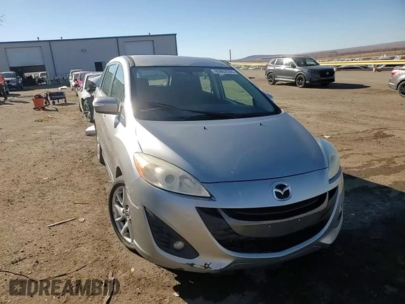 2014 Mazda 5 Touring with VIN JM1CW2CL0E0169665, listed as a Copart auction lot 80062594 with Not Provided miles and Salvage Title. Bid and sale history available at carsss.com. Image 14.