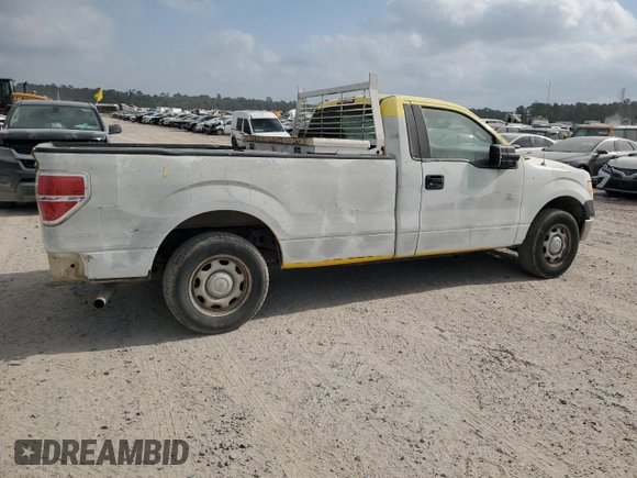 2013 Ford F-150 XL with VIN 1FTMF1CM4DKE06152, listed as a Copart auction lot 50077075 with 289,039 mi miles and Salvage Title. Bid and sale history available at carsss.com. Image 3.