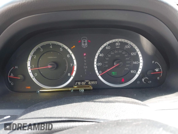 2010 Honda Accord EX with VIN 1HGCP2F75AA175527, listed as a IAAI auction lot 42279540 with 278,102 mi miles and . Bid and sale history available at DreamBid. Image 7.