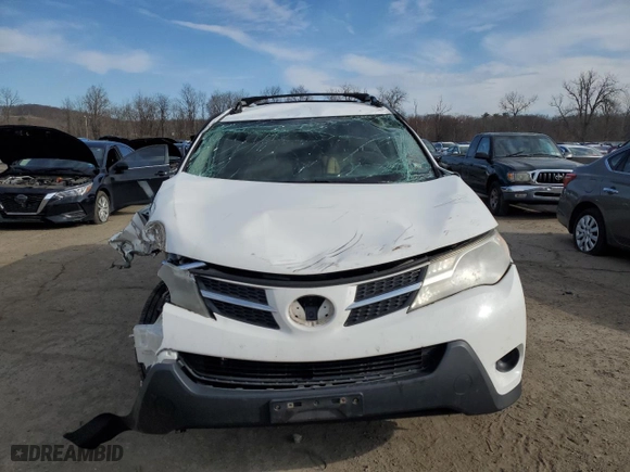 2013 Toyota RAV4 LE with VIN JTMBFREV2DD039039, listed as a Copart auction lot 50205495 with 209,028 mi miles and Salvage Title. Bid and sale history available at carsss.com. Image 5.