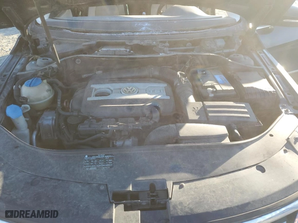 2010 Volkswagen CC Sport with VIN WVWMP7AN2AE557531, listed as a Copart auction lot 41735325 with 154,525 mi miles and Salvage Title. Bid and sale history available at carsss.com. Image 11.