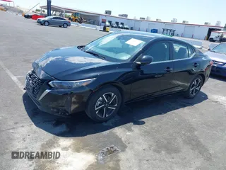 2024 Nissan Sentra SV with VIN 3N1AB8CV1RY252205, listed as a IAAI auction lot 42402273 with 23,328 mi miles and . Bid and sale history available at DreamBid. Image 14.