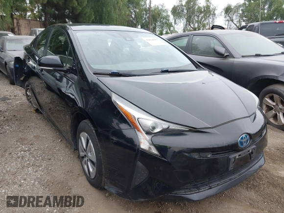 2017 Toyota Prius Two with VIN JTDKBRFU3H3577133, listed as a IAAI auction lot 42024699 with 66,518 mi miles. Bid and sale history available at carsss.com. Image 1.