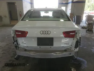 2012 Audi A6 Prestige with VIN WAUHGAFC4CN053505, listed as a Copart auction lot 54649245 with 92,328 mi miles and Salvage title. Bid and sale history available at DreamBid. Image 6.