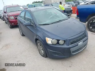 2015 Chevrolet Sonic LT with VIN 1G1JC5SH9F4127898, listed as a IAAI auction lot 41976381 with 148,658 mi miles and . Bid and sale history available at DreamBid. Image 1.