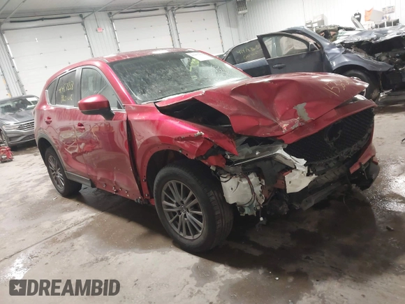 2017 Mazda CX-5 Sport with VIN JM3KFBBL4H0152814, listed as a IAAI auction lot 41487258 with 158,161 mi miles and . Bid and sale history available at DreamBid. Image 1.