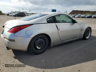 2005 Nissan 350Z with VIN JN1AZ34D55M609063, listed as a Copart auction lot 76796544 with 114,080 mi miles and Salvage Title. Bid and sale history available at DreamBid. Image 3.