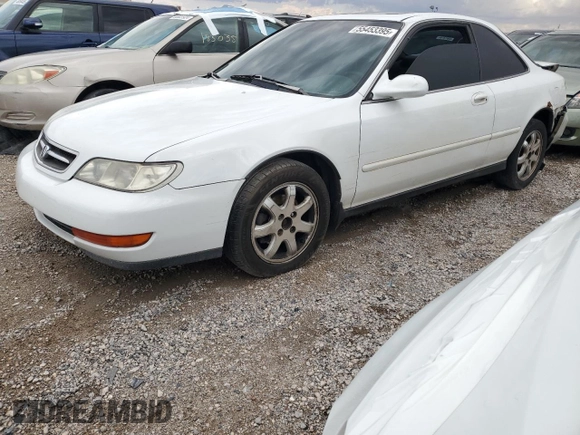 1997 Acura CL Premium z VIN 19UYA2256VL013735, wystawiony jako Copart lot #55453395 z przebiegiem 181 929 mil mil oraz Szkoda całkowita • Salvage title. Historia ofert i sprzedaży dostępna na DreamBid. Obrazek 1.
