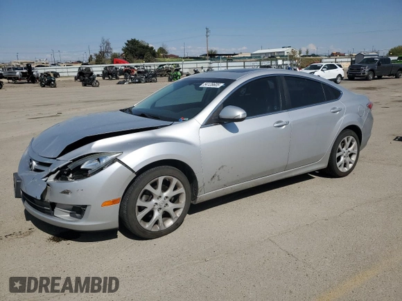 2012 Mazda 6 S Grand Touring with VIN 1YVHZ8CB7C5M18352, listed as a Copart auction lot 54128605 with 152,663 mi miles and Salvage Title. Bid and sale history available at DreamBid. Image 1.
