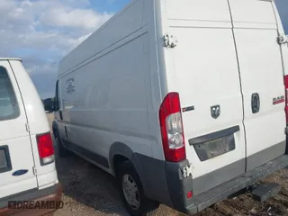 2014 Ram ProMaster Cargo Van with VIN 3C6TRVDGXEE109336, listed as a IAAI auction lot 41183606 with 209,103 mi miles. Bid and sale history available at carsss.com. Image 3.