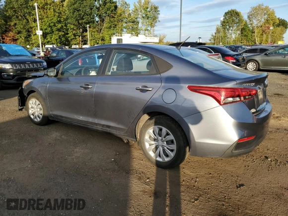 2019 Hyundai Accent SE with VIN 3KPC24A32KE070715, listed as a Copart auction lot 70089183 with 0 mi miles. Bid and sale history available at carsss.com. Image 2.