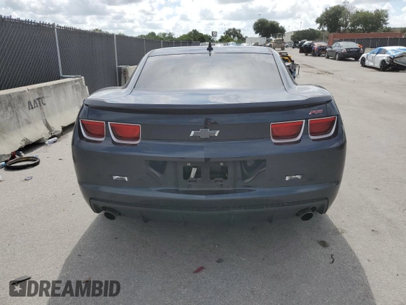 2013 Chevrolet Camaro LT with VIN 2G1FC1E35D9176251, listed as a Copart auction lot 61605755 with 190,975 mi miles and Clean title. Bid and sale history available at DreamBid. Image 6.