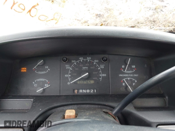 1995 Ford F-150 with VIN 1FTEF14H4SLA77725, listed as a IAAI auction lot 41782420 with 234,976 mi miles. Bid and sale history available at carsss.com. Image 7.