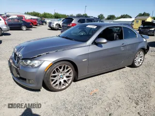 2008 BMW 3 Series 328i with VIN WBAWR33538P152346, listed as a Copart auction lot 57101985 with 131,504 mi miles and Salvage title. Bid and sale history available at DreamBid. Image 1.