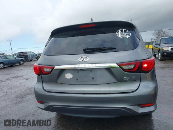 2018 Infiniti QX60 with VIN 5N1DL0MM9JC524006, listed as a IAAI auction lot 41808831 with 152,000 mi miles and . Bid and sale history available at DreamBid. Image 16.