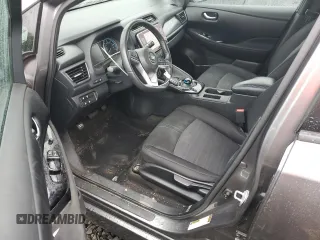 2021 Nissan LEAF SV with VIN 1N4AZ1CV0MC553409, listed as a Copart auction lot 68098454 with 23,080 mi miles and Salvage title. Bid and sale history available at DreamBid. Image 8.