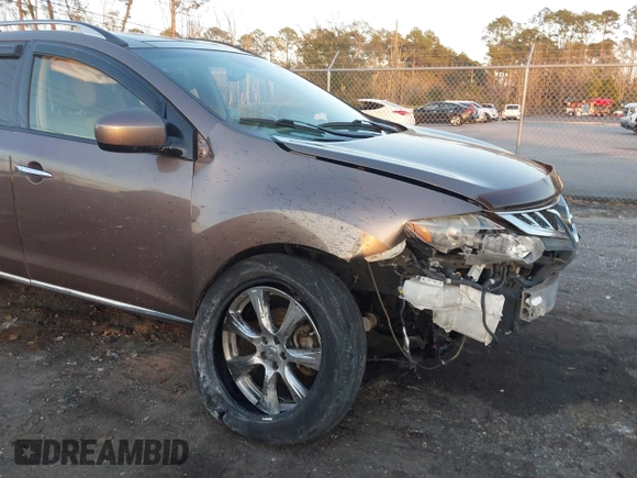 2012 Nissan Murano S with VIN JN8AZ1MU0CW117208, listed as a IAAI auction lot 41488470 with Not Provided miles and . Bid and sale history available at DreamBid. Image 6.